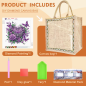 Preview: Diamond Painting Tragtasche Herz Schmetterlinge